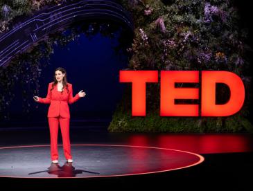 Ilissa Ocko speaking at TED Countdown Summit 2021